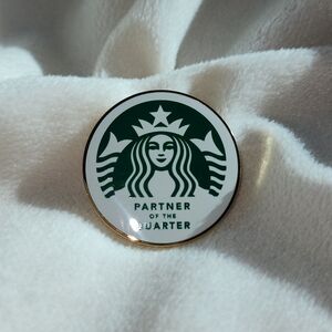 Starbucks Partner Of The Quarter Pin